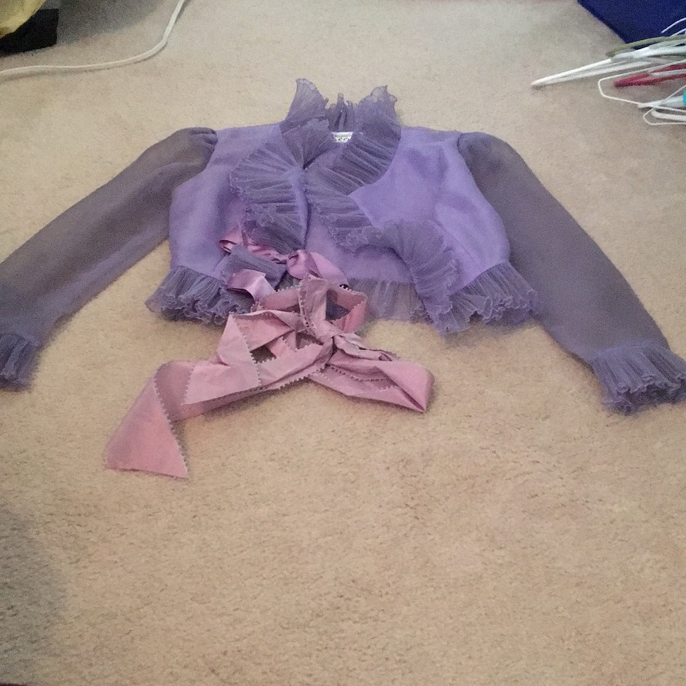 Vintage crop shirt/jacket